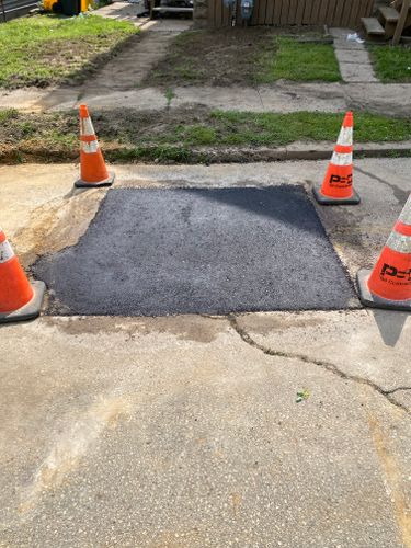 Driveway Install for TDC Excavating in Dubuque, IA