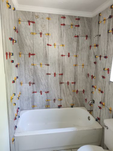Bathroom Tiling for Brennan Custom Tiling, flooring and more in Gainesville, FL