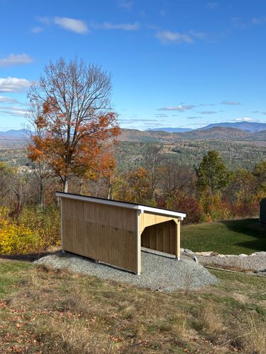 Deck and Patio Construction for Cushman Brook Construction in Dalton, NH