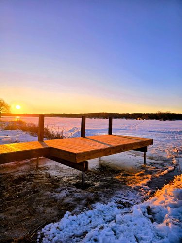 Boardwalk Footings for Elite Piers LLC in East Bethel, MN