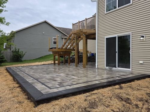 Patio Construction for Ultimate Landscaping LLC in Lake Country, WI