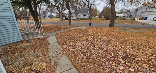 Fall Clean Up for A-N-H Lawn Care in Madison, MN