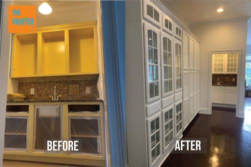 Kitchen and Cabinet Refinishing for G&M Painters LLC in Charleston, SC
