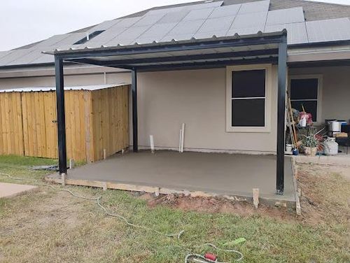 Concrete for Superior Painting and Metal Solutions in McAllen, TX