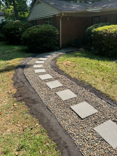 Hardscape Installation for Brighton Property Services in Carroll County, MD