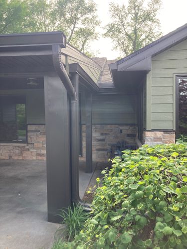 Residential Gutter Cleaning for The Gutter Man Seamless in Lexington, NE