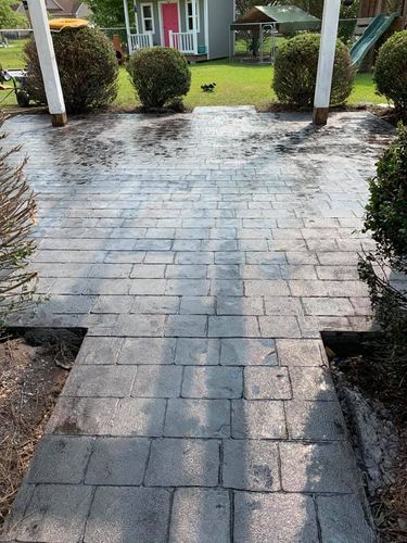 Patio Design & Installation for Concrete Cowboyz in Greenville, NC