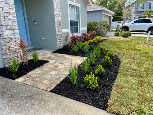 Landscape Design and Installation for Verimay's Garden and Landscaping in Hillsborough County, FL