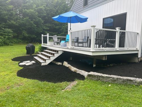 Full Landscape Redesign for CM & Sons Landscaping LLC in Benton, ME
