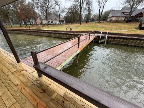 Deck Construction for Keeping Up With The Jones LLC in Corsicana, TX
