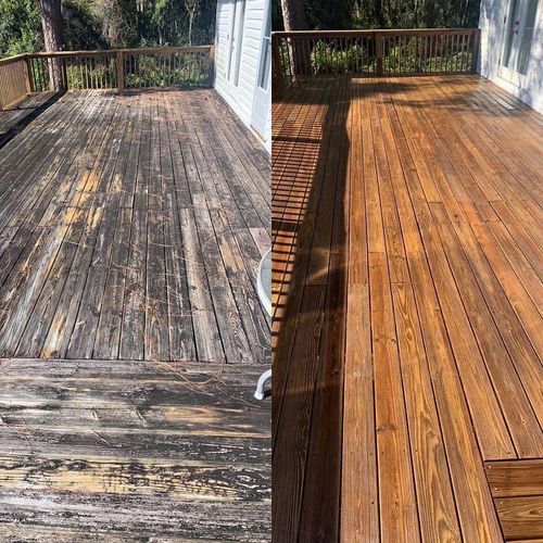 Deck & Patio Cleaning for Performance Pressure & Soft Washing, LLC in Fredericksburg, VA