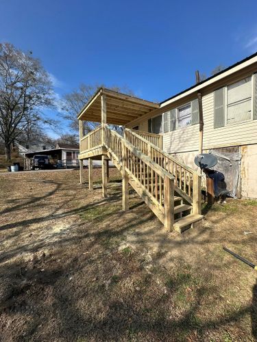 Deck & Patio Installation for Starr Tile & Remodeling in Russellville,,  AL