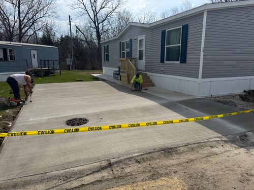Concrete for B & E Concrete in Michigan City, IN