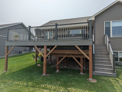Deck & Patio Installation for RBM Construction Inc. in Eau Claire, WI