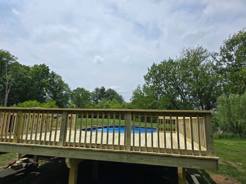 Deck & Patio Installation for Santiago Construction LLC in Valparaiso, IN