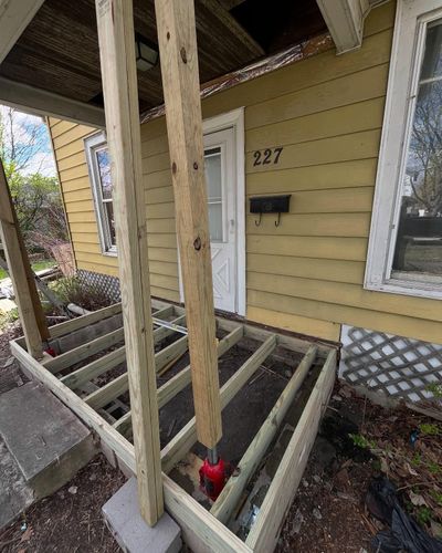 Carpentry for Kong Construction INC in Dwight, IL