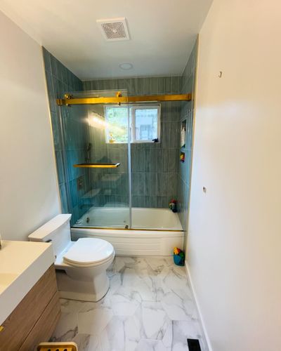 Bathroom Renovation for Polanco Pro Construction, Inc.  in San Leandro, CA