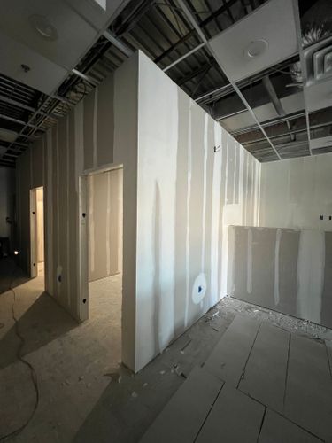 COMMERCIAL - metal framing __ drywall __ acoustical ceilings for VAN’S FRAMING AND DRYWALL, LLC in Jacksonville, FL