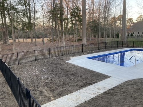 Aluminum Fencing for Sea Level Fence in Virginia Beach, VA