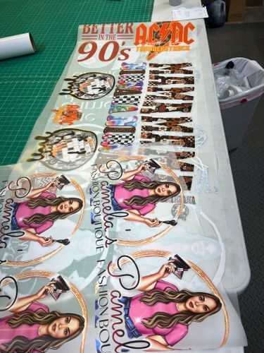 DTF Transfers for Infinity Custom Design in Roosevelt, UT