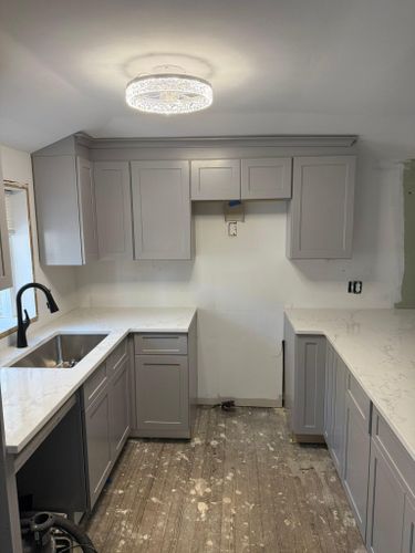 Kitchen Remodel for Polanco Brothers, LLC in Severn, MD