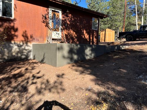 Foundation for Highland Concrete & Landscaping in Colorado Springs, CO