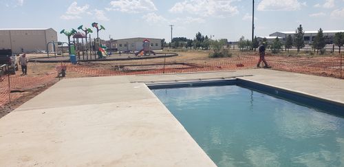 Patio Design & Installation for DeLeon's Concrete in Odessa, TX