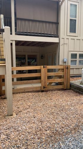 Wooden Fencing for Alpine Fence in Dahlonega, GA