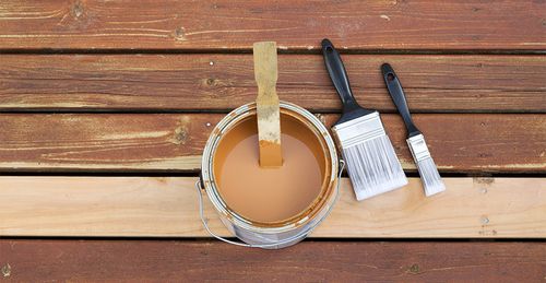 Staining for LR Painting in Springfield, MA