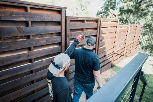 Fence Staining for Ansley Staining and Exterior Works in New Braunfels, TX