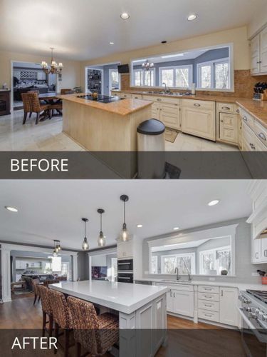 Kitchen Renovation for Oceanfront Building And Remodeling in Wareham, MA