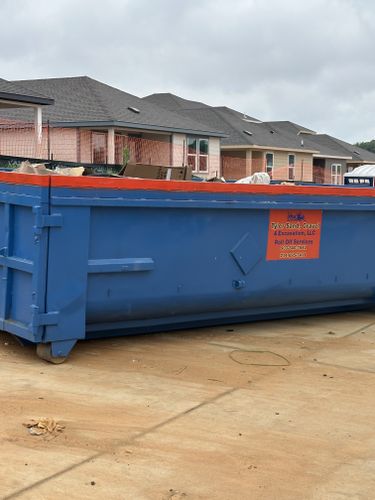 Roll Off Dumspters for Tyler Sand Gravel And Excavation in Ben Wheeler, TX