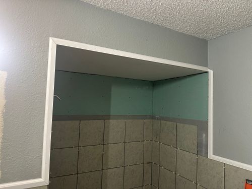 Bathroom Renovation for Jones Construction & Flooring in Bogata, TX