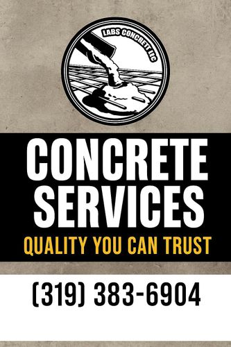 Driveways for LABS Concrete in West Liberty, IA