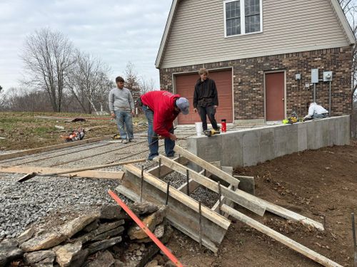 Basement, Block-Wall, Poured-Wall, & Other Foundations for Whitfield Concrete Construction in Solsberry, IN