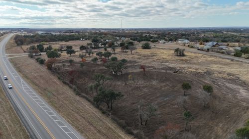 Excavation and site prep for South Prairie Construction in Graham, TX