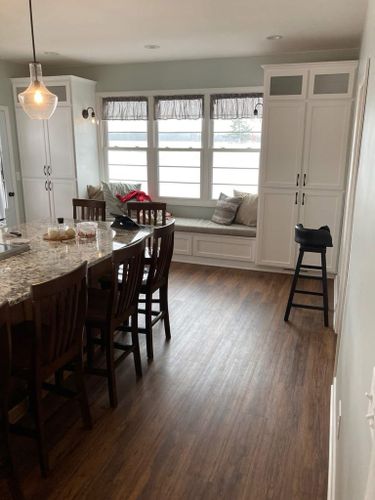 Custom Cabinet Building & Installation for Cory Boes Construction and Masonry, LLC in Upper Sandusky, OH