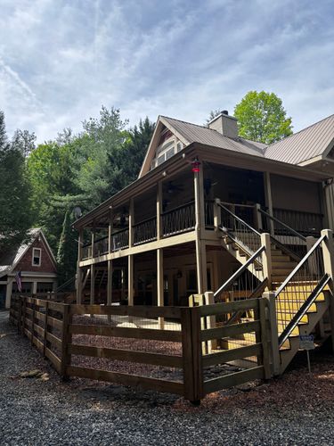 Wooden Fencing for Alpine Fence in Dahlonega, GA