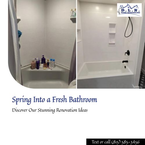 Kitchen and Bathroom Renovations for DLN Home Remodeling in Peru, IL