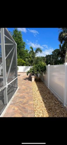 Full scale landscape designing and installations for Isaiah Simmons Construction and Landscaping LLC in Brevard County, Florida