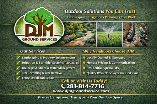  for DJM Ground Services in Tomball, TX