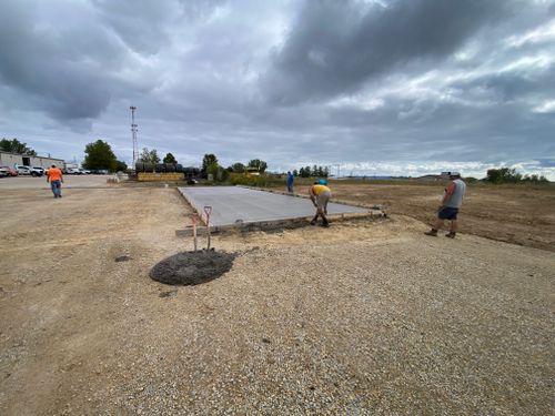 Driveway Install for TDC Excavating in Dubuque, IA