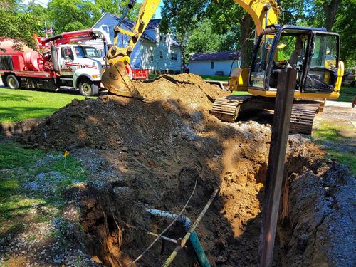 Sewer / Septic Services for Empire Development Group in Evansville, IN