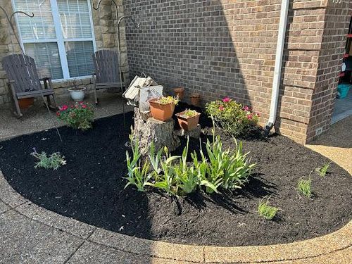 Mulch Installation for MLC in Murfreesboro, TN