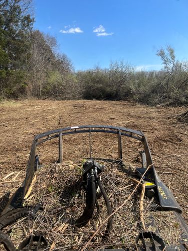 Land Clearing for Schrock’s Land Management in Northern Virginia, Shenandoah Valley, VA