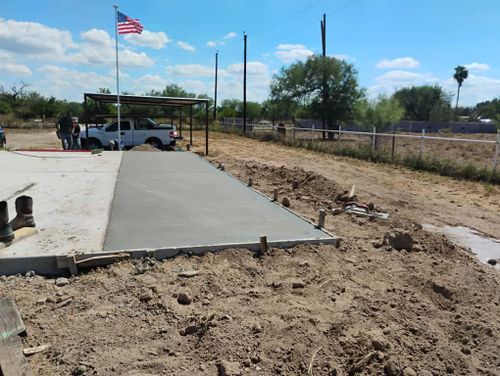 Concrete for Superior Painting and Metal Solutions in Edinburg, TX