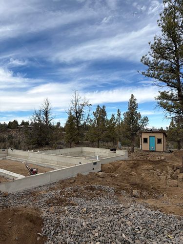Foundation Work for TJR Concrete and Construction in Bend, OR