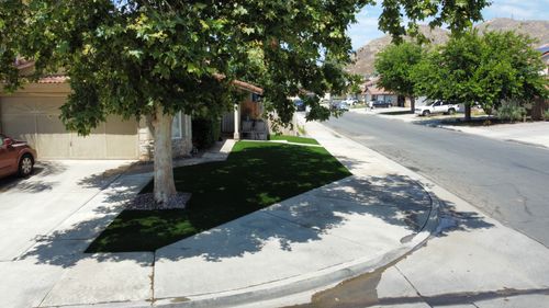 Artificial Turf Installation for Aidan Jade Landscaping in Riverside County, CA