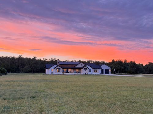 New Custom Homes for ABEL Custom Build & Design, LLC. in New Braunfels, TX