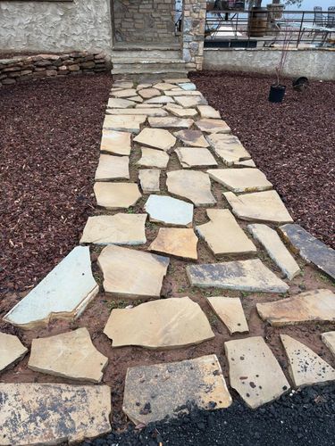 Landscaping Installs for E&T Outdoor Pros in LaGrange, GA